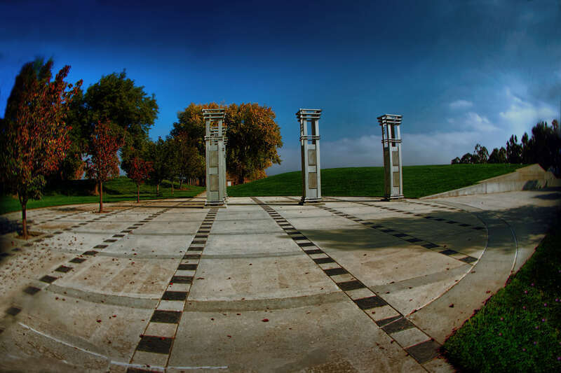 this is Baylands Park landscape, shot with my fisheye lens.