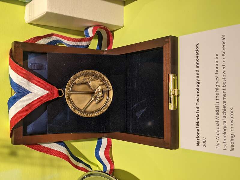 Armand Feigenbaum's National Medal of Technology and Innovation in the Berkshire Museum
