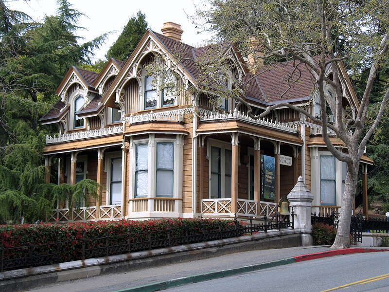National Register of Historic Places in Marin County, California.

Boyd House, 1125 B St., San Rafael, CA. Now houses the Marin History Museum. Photographed from the east side of B St. near the intersection with Mission Ave.