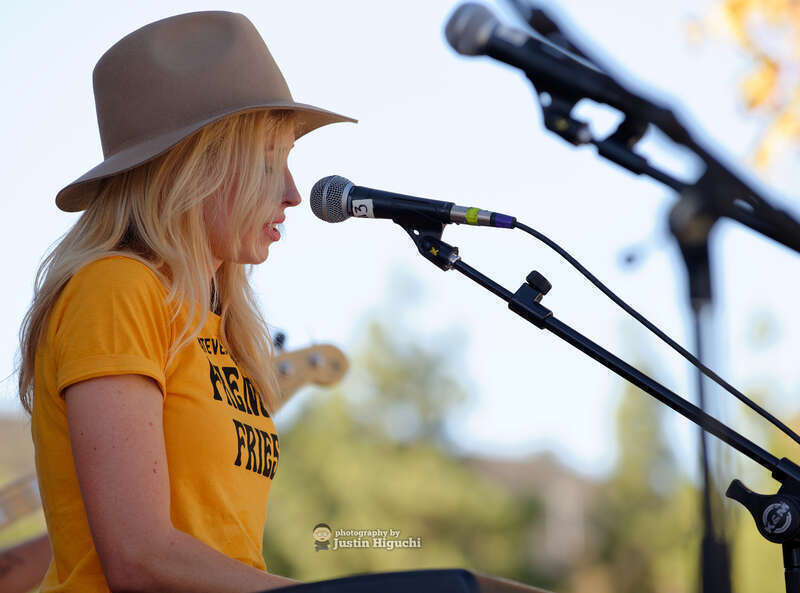 Brooke White performing at &quot;Spokes In The Oaks&quot; in Thousand Oaks California on Saturday October 31st, 2015. This was the city's inaugural Open Street Festival. Brooke opened for Lisa Loeb.