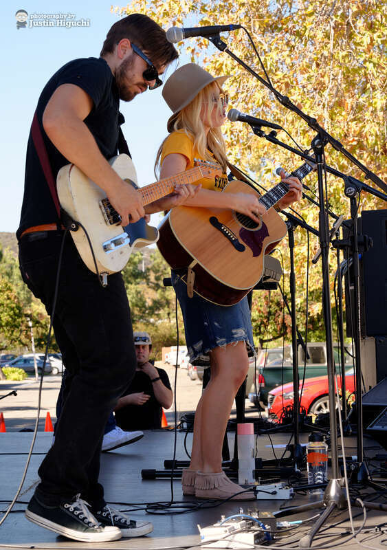 Brooke White performing at &quot;Spokes In The Oaks&quot; in Thousand Oaks California on Saturday October 31st, 2015. This was the city's inaugural Open Street Festival. Brooke opened for Lisa Loeb.