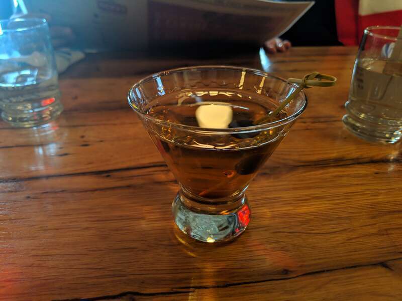 Brooklyn cocktail, The Post Brewing Company, Boulder Colorado