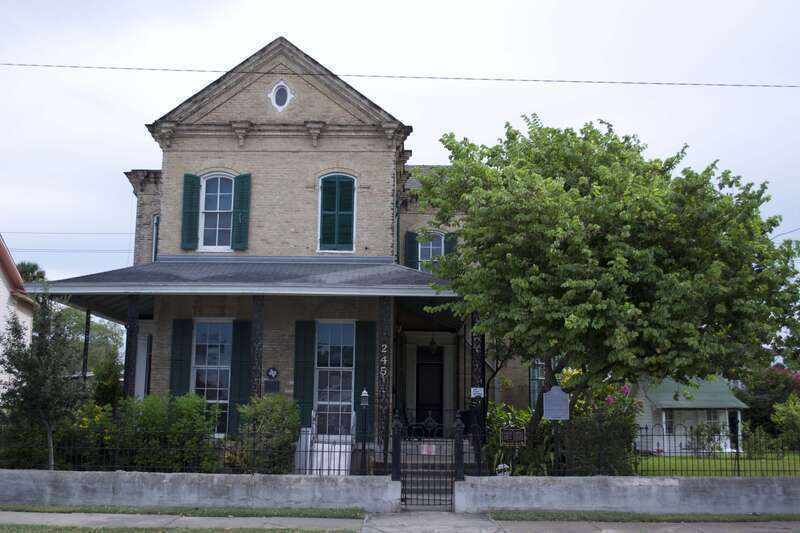 The Brown-Wagner House in Brownsville, TX. 
Listed on the NRHP.