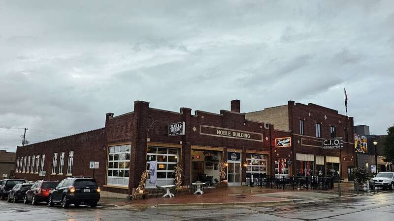 Buildings in downtown Muskegon, Michigan