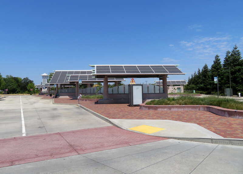 Vacaville Transportation Center in May 2019