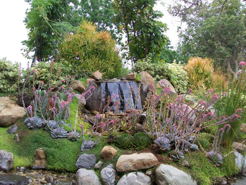 CBS Studios Flowers &amp;amp; Fountain
