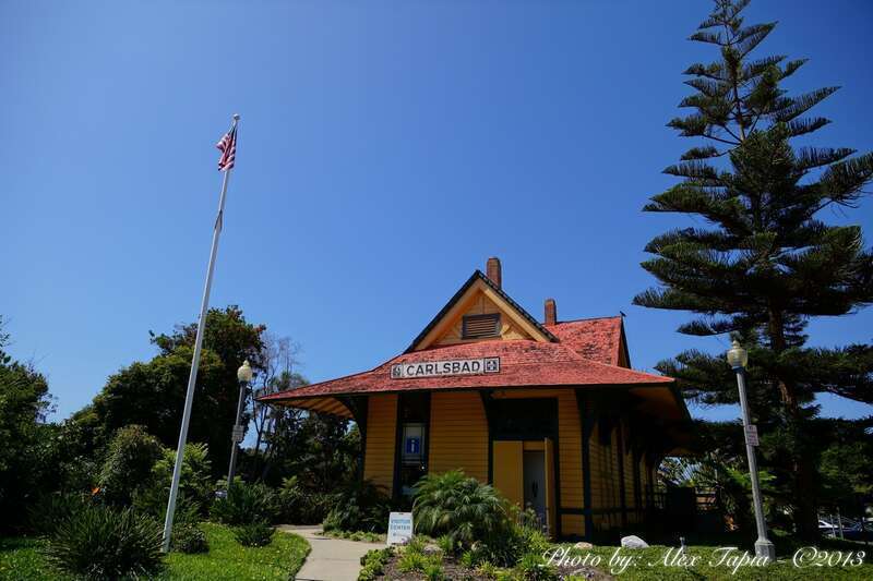 Carlsbad Santa Fe Depot, 400 Carlsbad Village Dr. (Elm Ave.) Carlsbad
