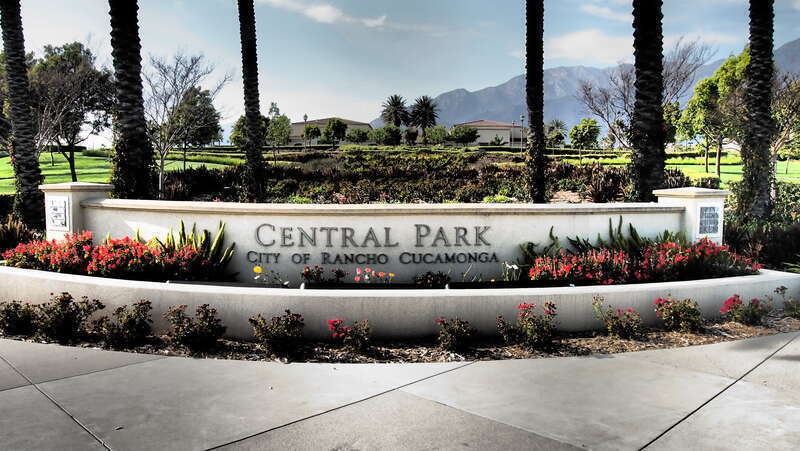 Central Park, Rancho Cucamonga, California.
