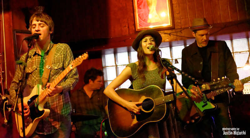 Charlie Faye performing live at the Cinema Bar in Culver City CA on January 29th, 2014. 
I had seen Charlie perform for the first time at Hotel Cafe a couple of weeks ago (opening for Connie Lim and Dauzat/St.Marie), and really enjoyed her sound