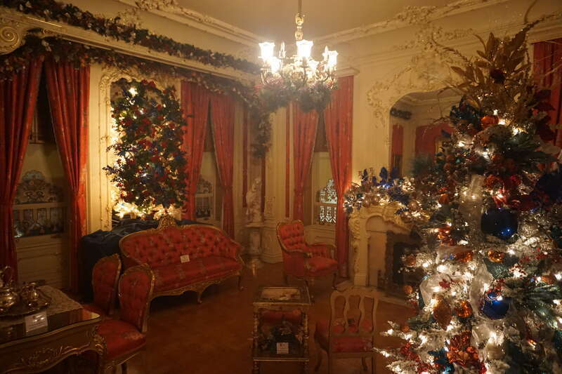 Christmas at the Pabst Mansion at the Pabst Mansion in Milwaukee, Wisconsin (United States).