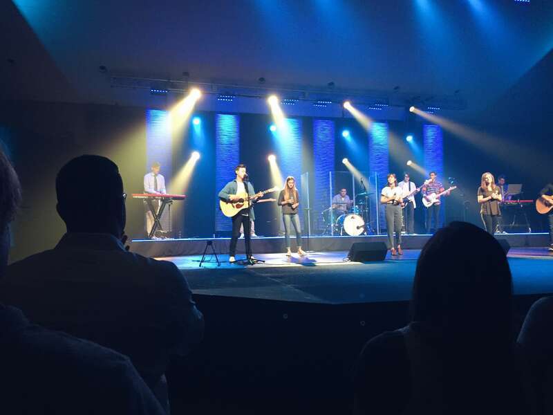 Christopher Chittom Performing On Stage