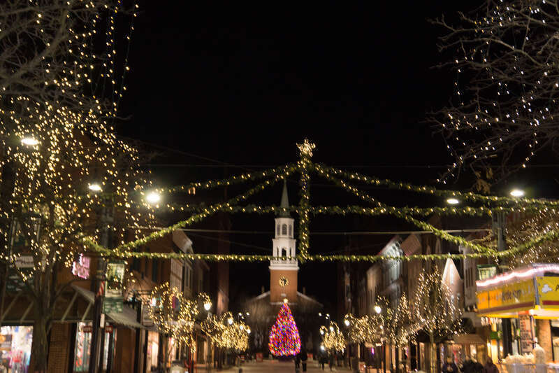 Church Street, Burlington, Vermont United States