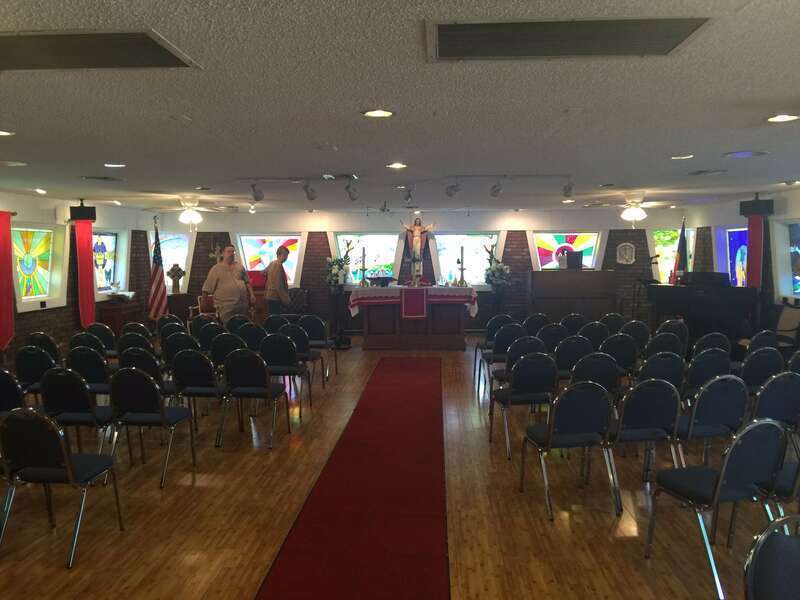 Interior of Church of Our Savior, MCC, Boynton Beach, Florida