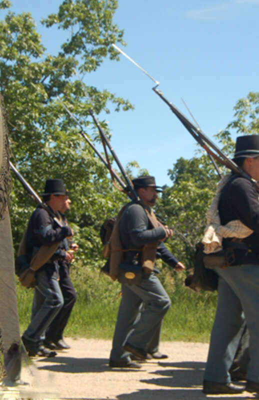 Seeing The Elephant The Movie:
Seeing The Elephant an Indie film feature centerpiece of the popular Wisconsin tourist attraction, The Fiery Trial Exhibit running daily at the Civil War Museum in Kenosha. A term the soldiers used to describe active