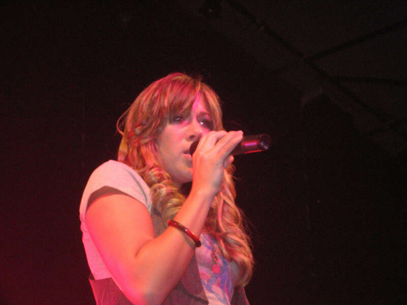 Colbie Caillat performing in Birmingham, Alabama.