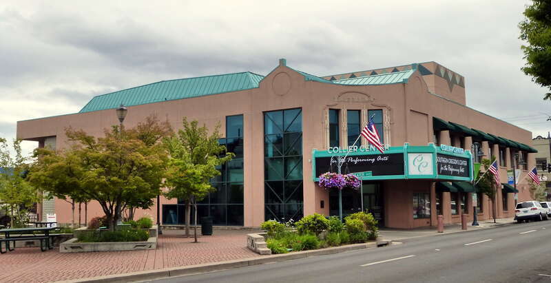 The historic Collier Center, formerly Craterian Ginger Rogers Theater, (built 1924, renovated 1996) located at 23 South Central Avenue in Medford, Oregon, United States, is listed as a noncontributing resource in the Medford Downtown Historic