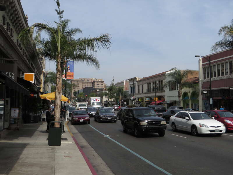 Colorado Boulevard (or Colorado Street) is a major east–west street in Southern California. It runs from Griffith Park in Los Angeles east through Glendale, the Eagle Rock section of Los Angeles, Pasadena, and Arcadia, ending in Monrovia. The full