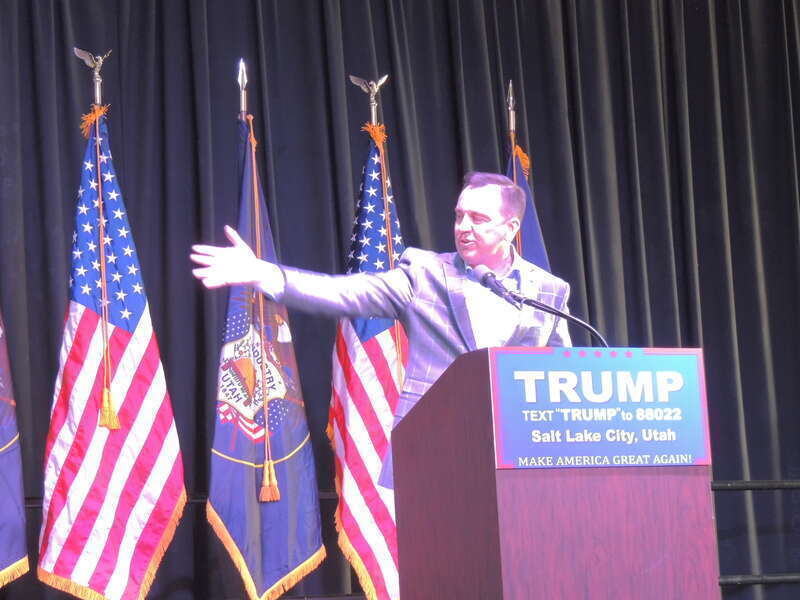 Photographs from Donald Trump for President Rally in Salt Lake City Utah on March 18, 2016.