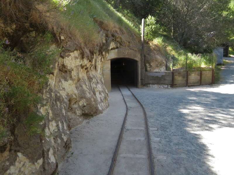 The portal to the Hazel-Atlas Mine seen in May 2019