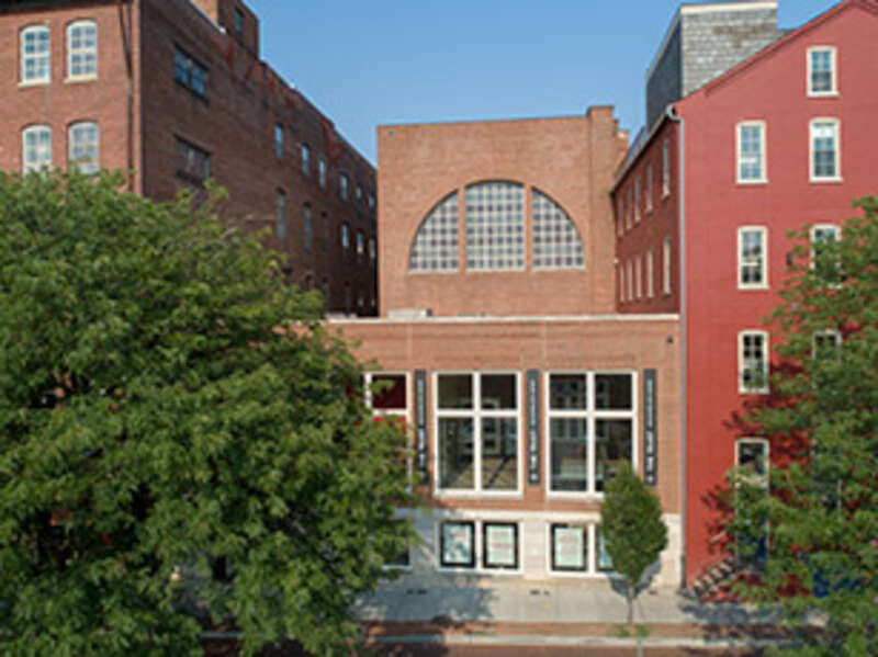 This is an exterior of The Trust Performing Arts Center.