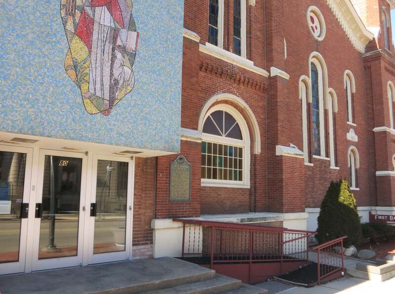 First Baptist Church Historical Marker