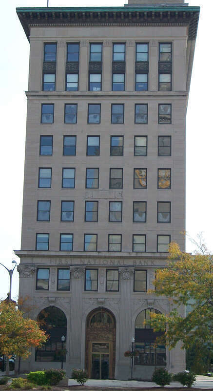 First National Bank Building in Davenport, Iowa