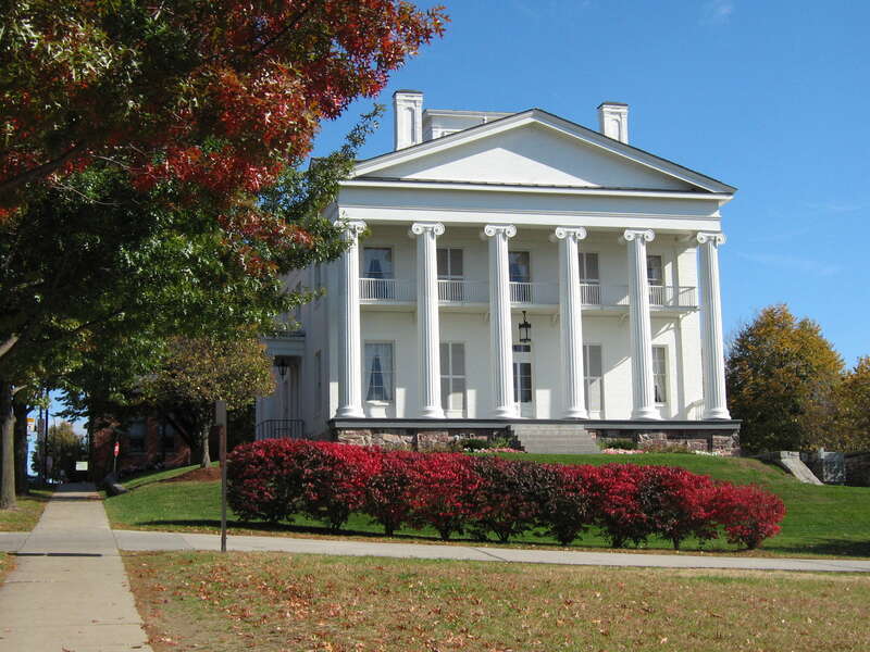Follett House in Burlington, Vermont, home of Pomerleau Real Estate. See history at http://www.vermontrealestate.com/follet-house.shtml