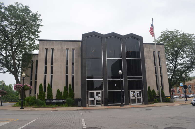 The original Carnegie building was constructed in 1904. It was expanded and clad with a modern facade in the 1970s.