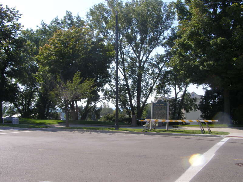 Historic location of Fort Miami, built by the French in 1679.