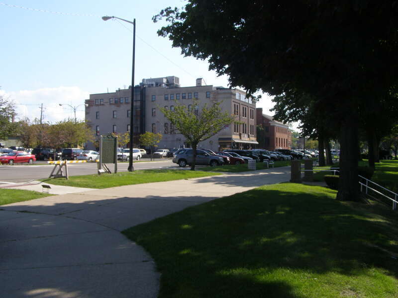 Historic location of Fort Miami, built by the French in 1679.