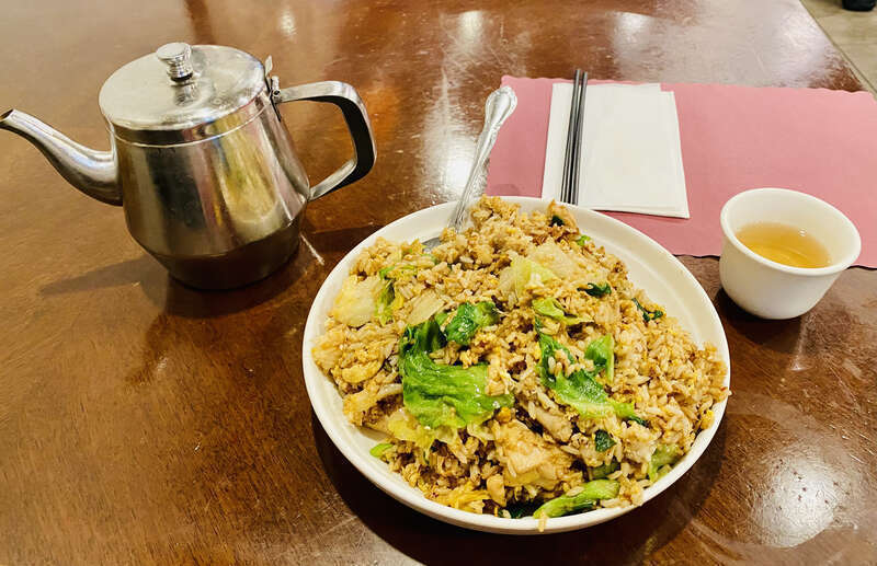 Fried Rice with Salted Fish and Chicken in Queen House, Mountain View, California