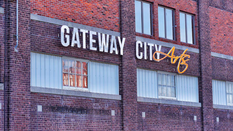 500px provided description: The Gateway City Arts center in Holyoke, MA [#sign ,#arts ,#holyoke]