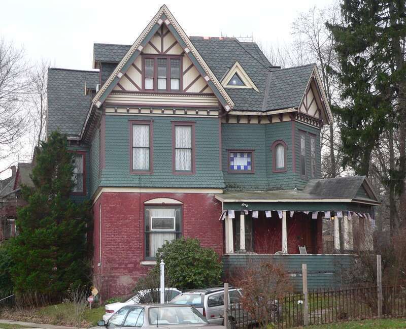 Gen. Edward F. Jones House, located at 9 Asbury Court in Binghamton, New York.