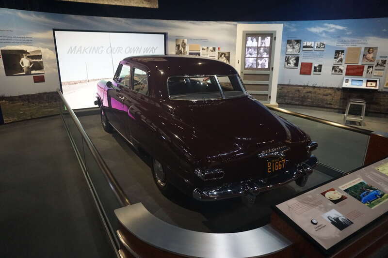 A Studebaker on display at the George H.W. Bush Presidential Library and Museum in College Station, Texas (United States).