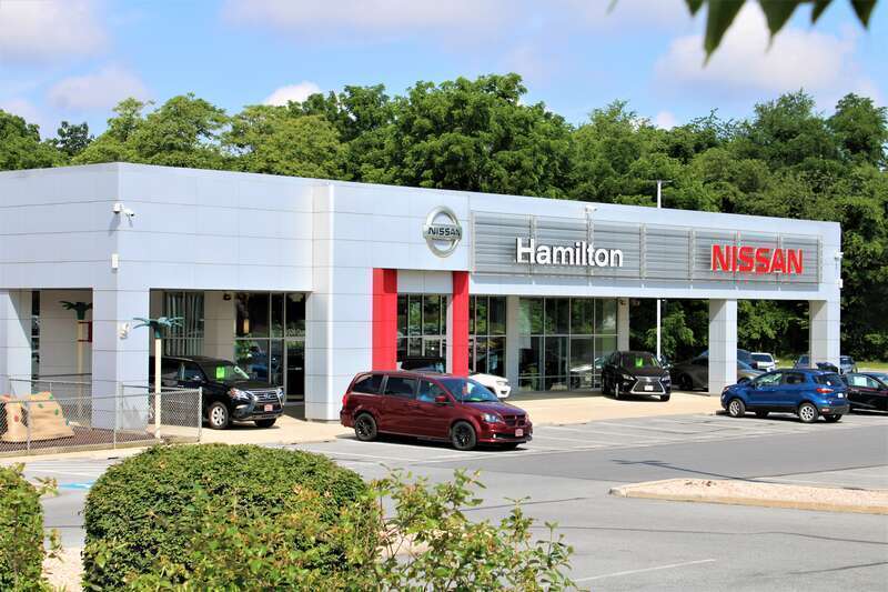 Hamilton Nissan on U.S. Route 40 in Hagerstown, Maryland.