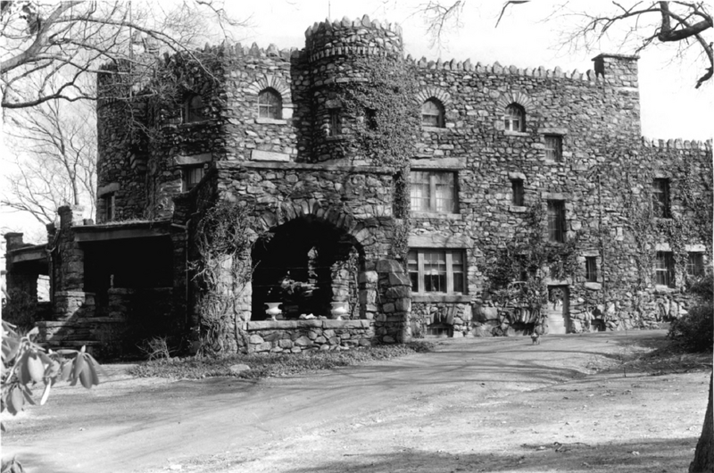 Hearthstone Castle, Danbury, CT. West facade &amp;amp; North facade