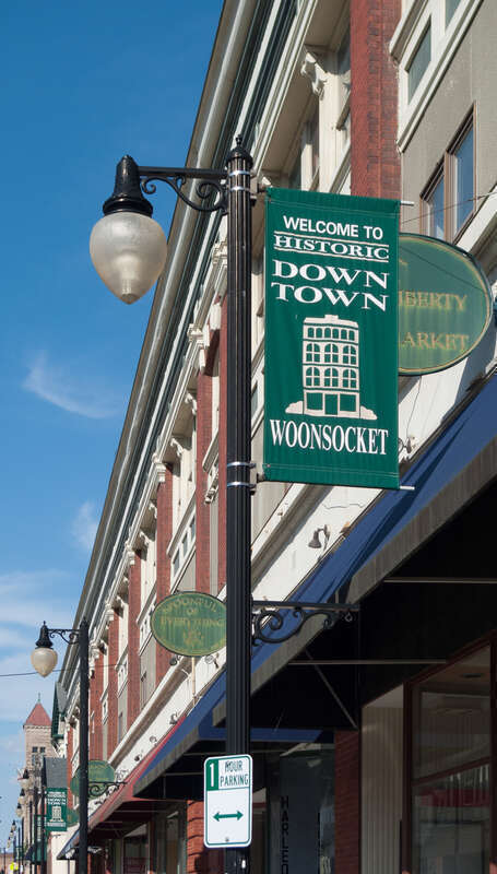 Historic Downtown Woonsocket, Rhode Island