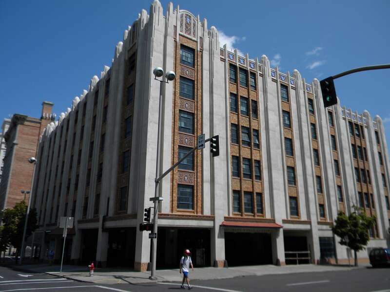 City Ramp Garage not the Holley-Mason Building