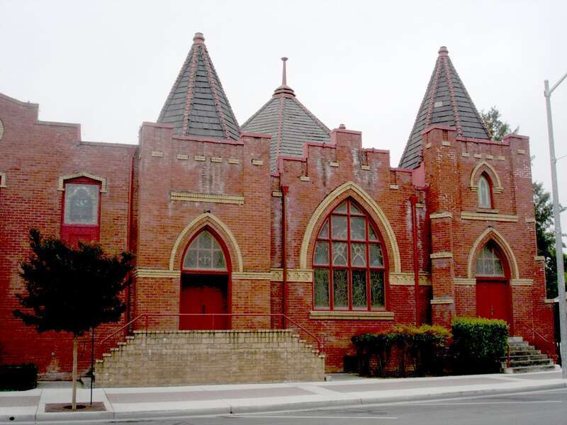 Hollister United Methodist Church, Fifth and Monterey Streets, Hollister, California.
