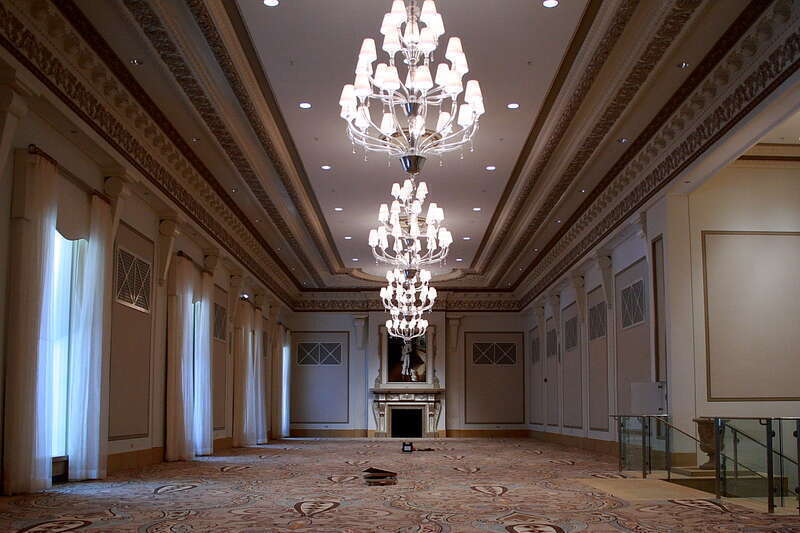 The finished Honoré Room in the Palmer House, Hilton...

This area used to be &quot;the French Quarter&quot;