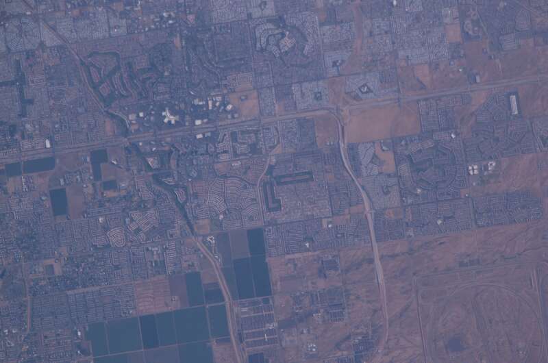 View of Arizona taken during ISS Expedition 11.