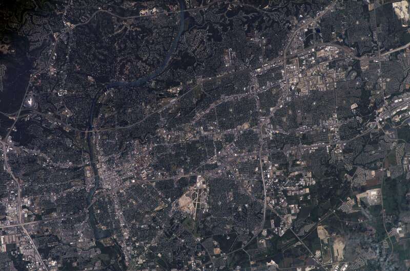 View of Texas taken during ISS Expedition 15.