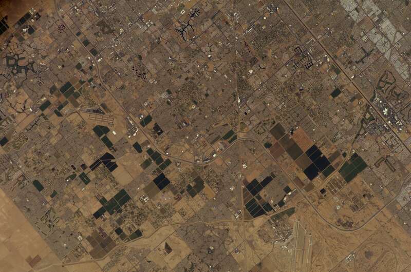 View of Arizona taken during ISS Expedition 15.