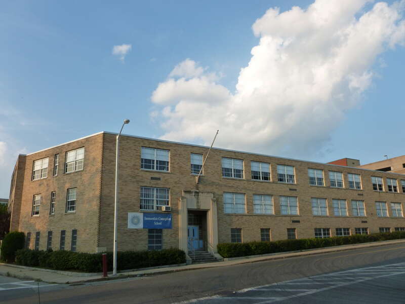 Immaculate Conception School, a Catholic parochial school located at 218 East Merrimack Street, Lowell, Massachusetts.