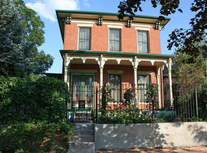The John Elsner House, located at 2810 Arapahoe Street in Denver, Colorado
