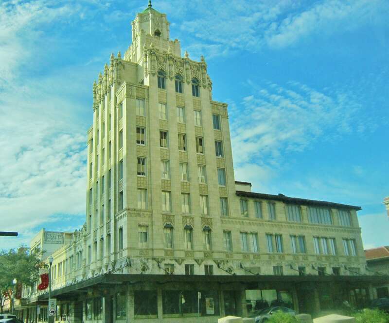 Joli vieil édifice, Centre Ville, Downtown Saint-Petersburg,Florida