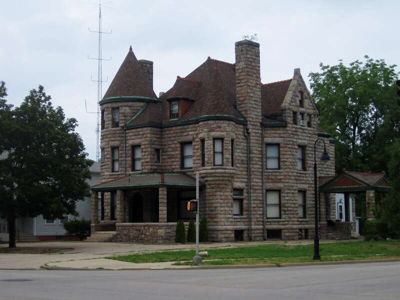 The Kaiser-Schmidt House in the West Washington Historic District in South Bend, IN (c. 1890)