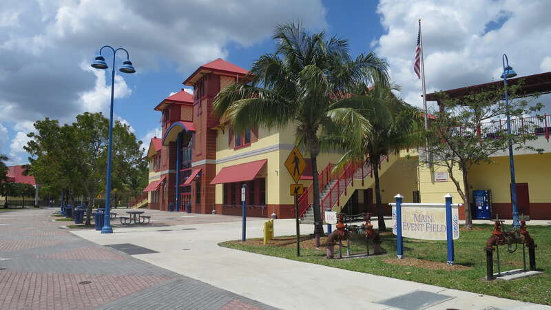Lauderhill, Florida - Central Broward Regional Park and cricket stadium