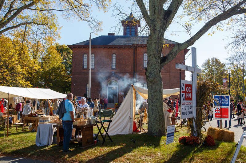 Liberty &amp;amp; Union Day at the Old Colony History Museum – 250th Anniversary of the raising of Taunton's Liberty &amp;amp; Union Flag.