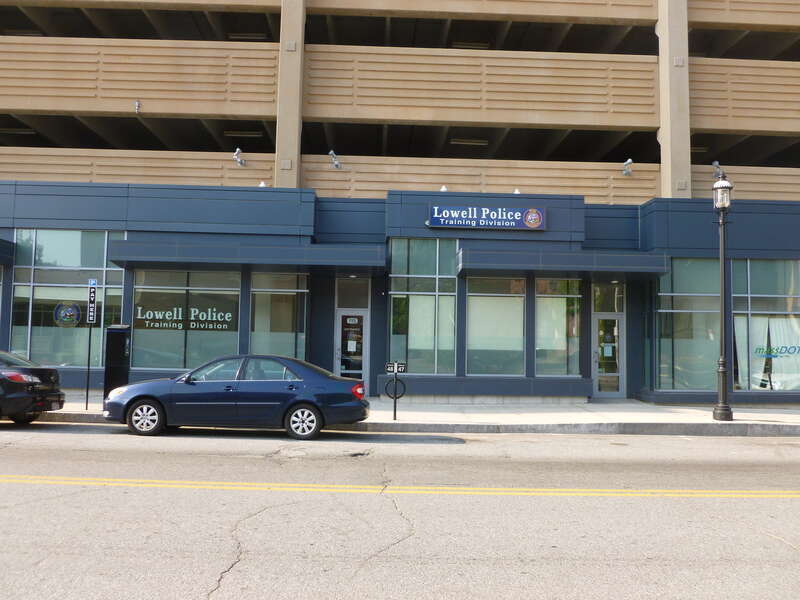Lowell Police Training Division station, located at 99 Middlesex Street, Lowell, Massachusetts.